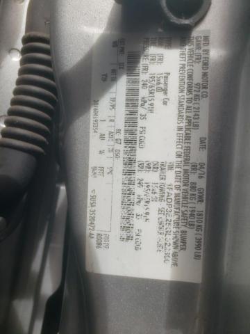 2016 Ford Focus S VIN: 1FADP3E25GL322396 Lot: 46931084