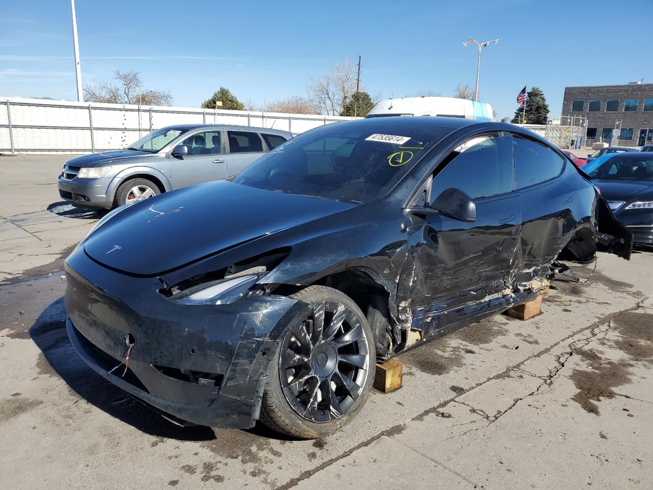 5YJYGDEE4MF084616 2021 Tesla Model Y