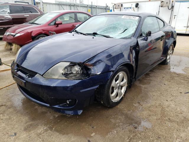 Lot #2388119128 2006 HYUNDAI TIBURON GS salvage car