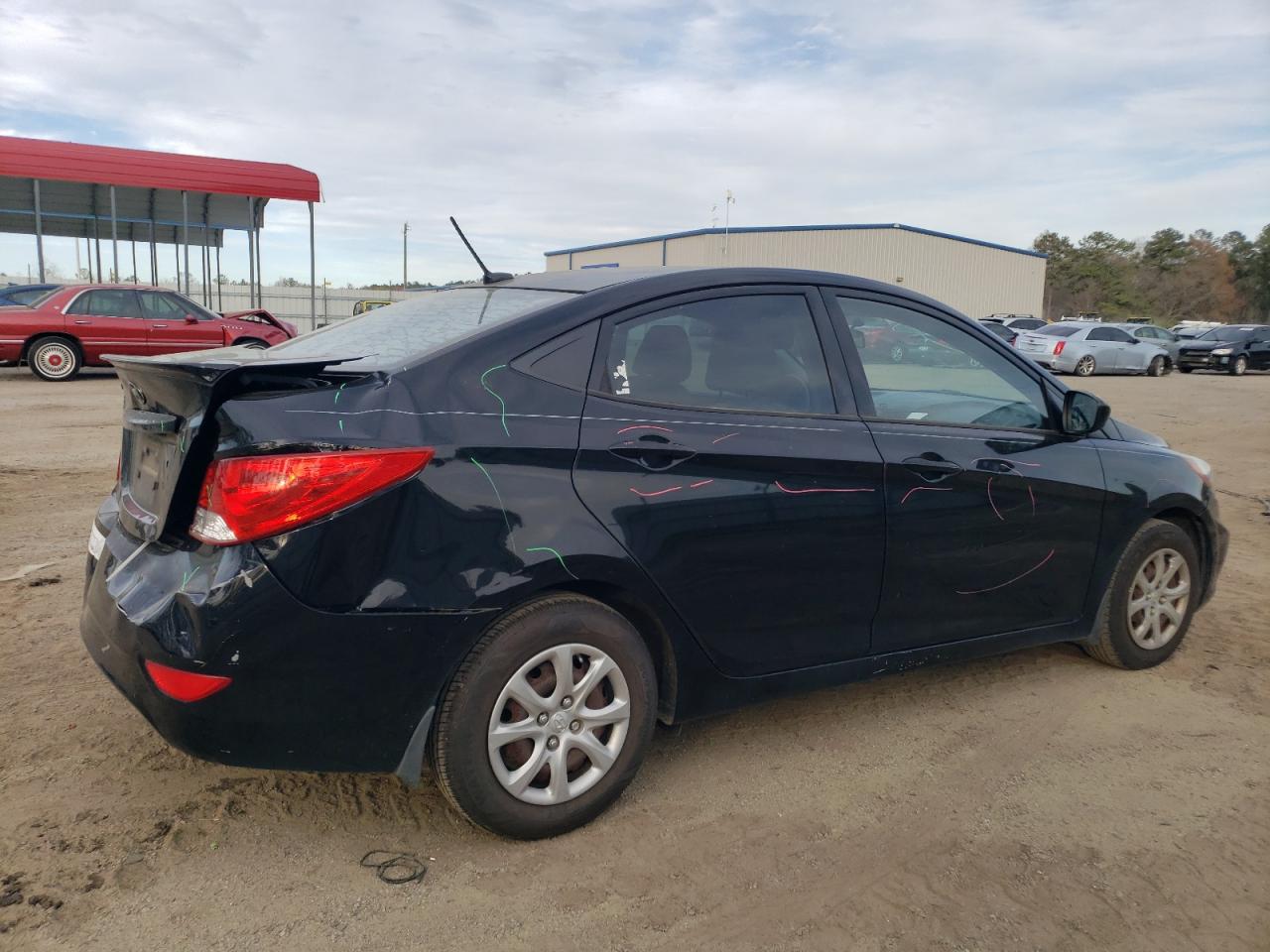 2013 Hyundai Accent Gls vin: KMHCT4AE6DU479203