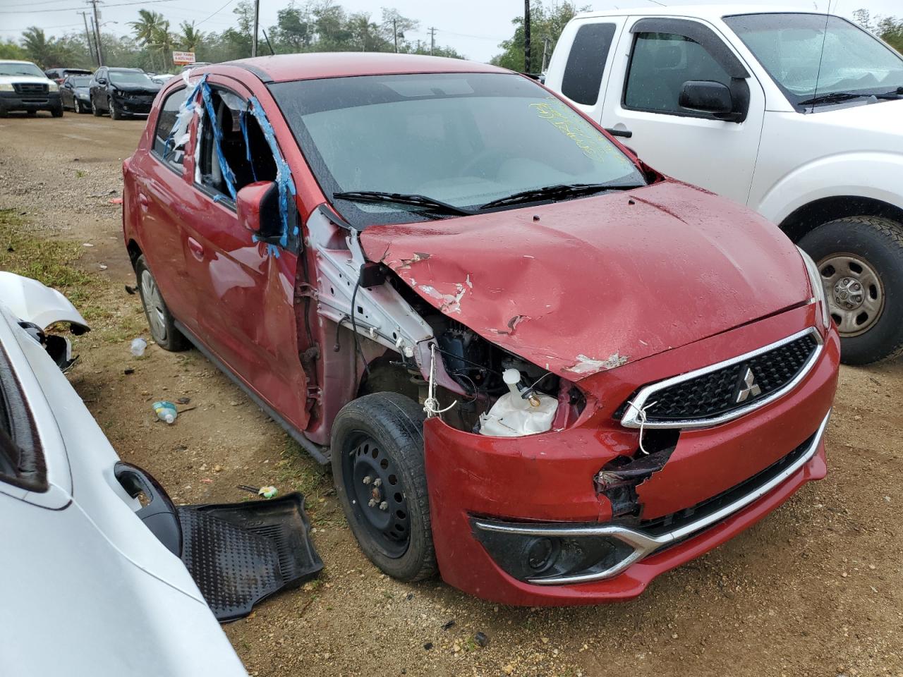 ML32A3HJ7KH010827 2019 Mitsubishi Mirage Es