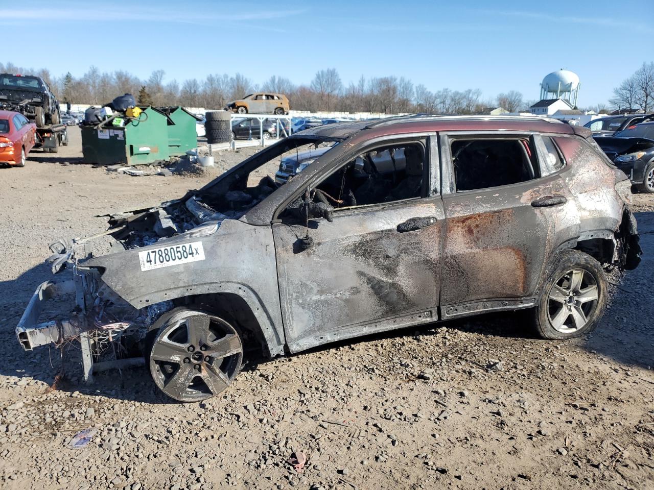 3C4NJDBB3NT107613 2022 Jeep Compass Latitude