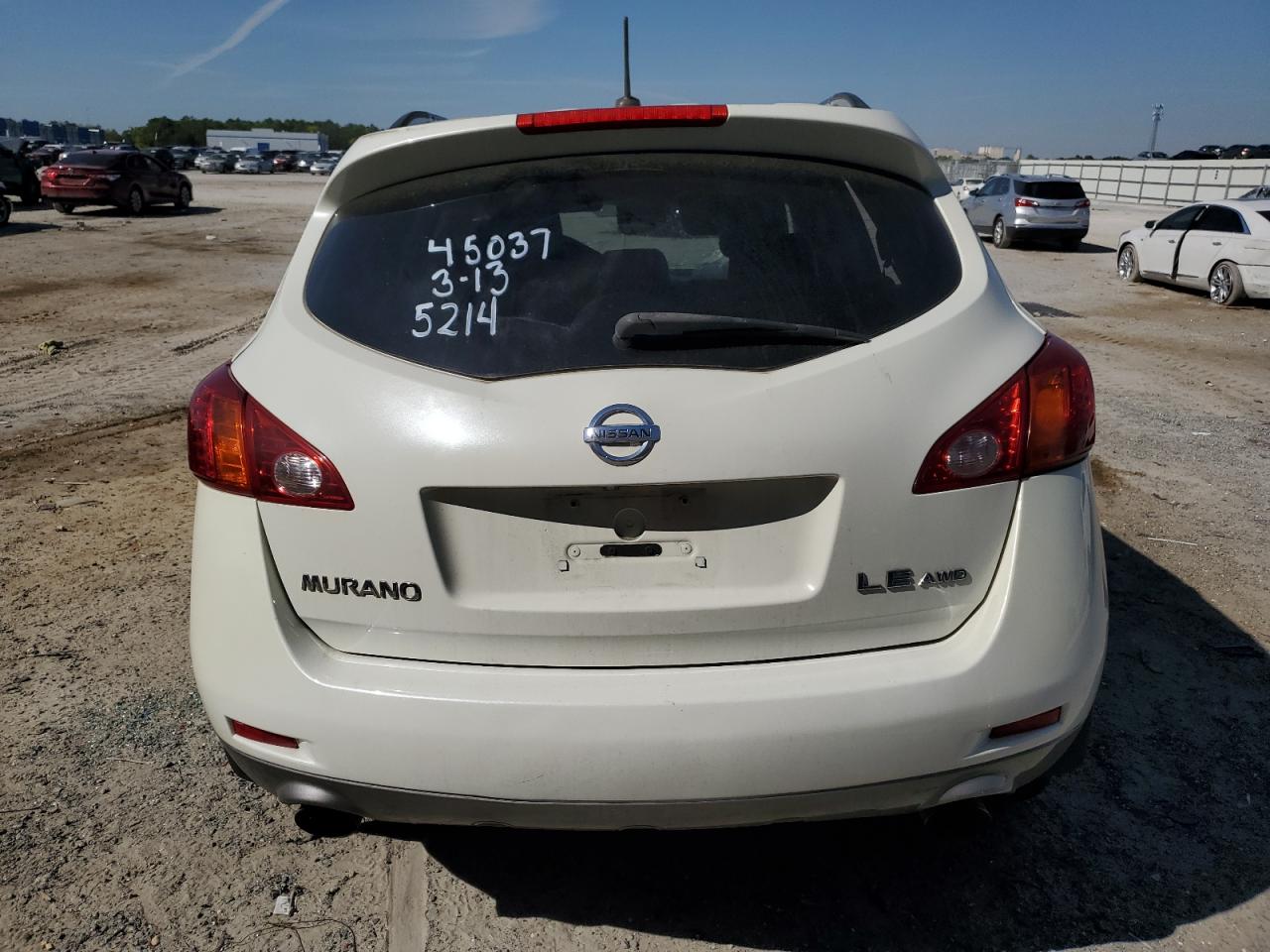 JN8AZ18W39W155214 2009 Nissan Murano S