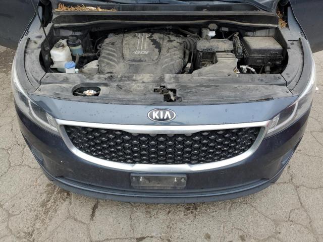 Lot #2471542007 2017 KIA SEDONA LX salvage car