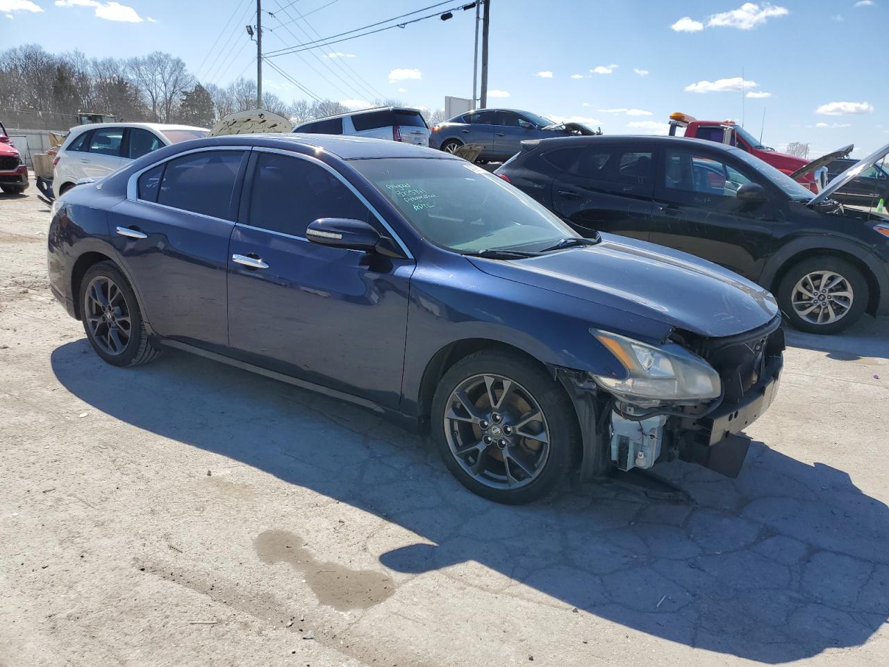 2014 Nissan Maxima S vin: 1N4AA5APXEC914147