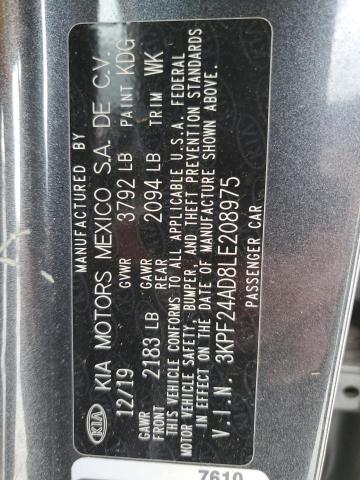 2020 KIA FORTE FE - 3KPF24AD8LE208975