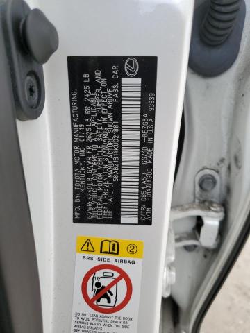 2019 LEXUS ES 350 - 58ABZ1B14KU021881