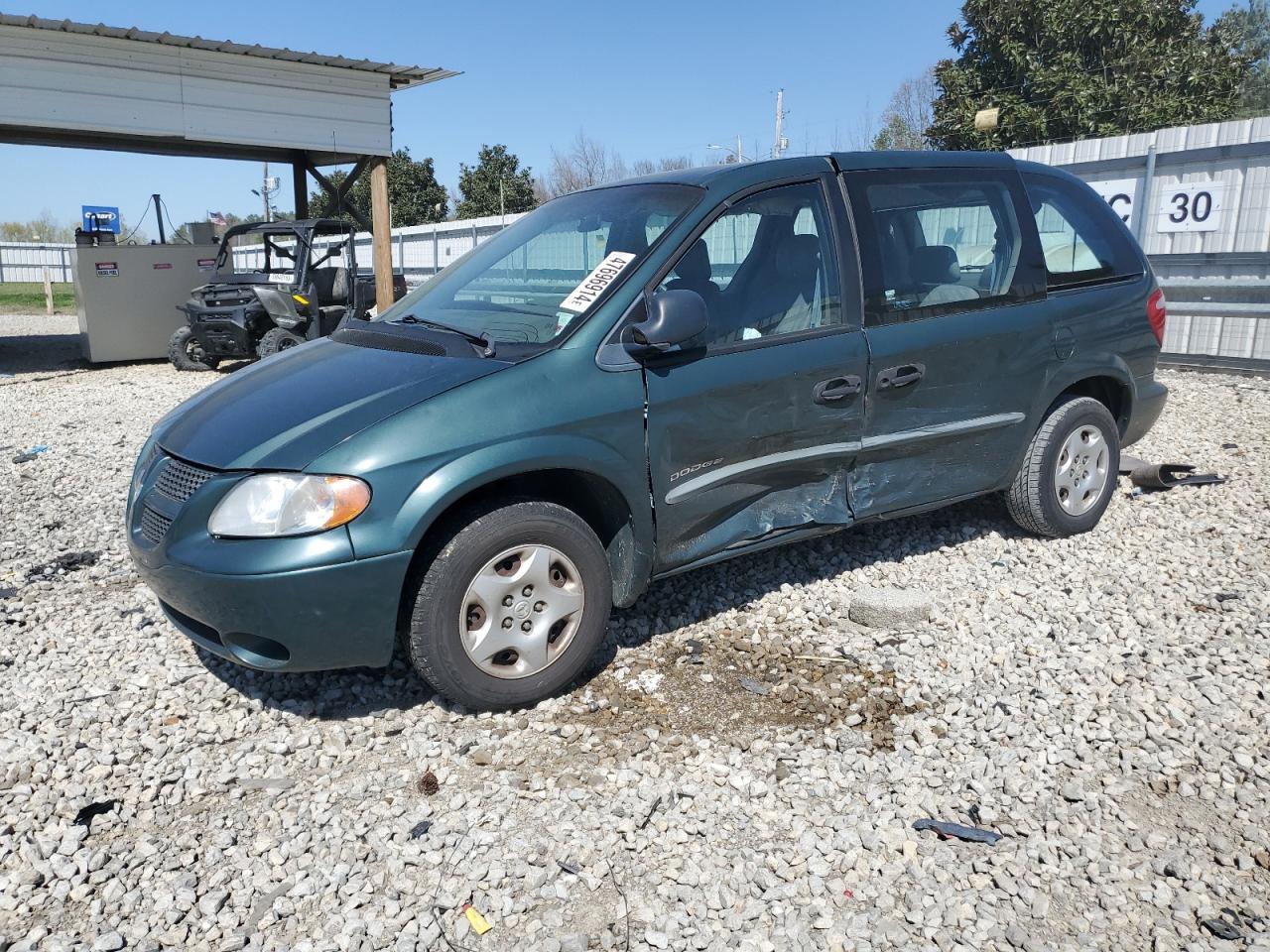 1B8GP25361B233360 2001 Dodge Caravan Se