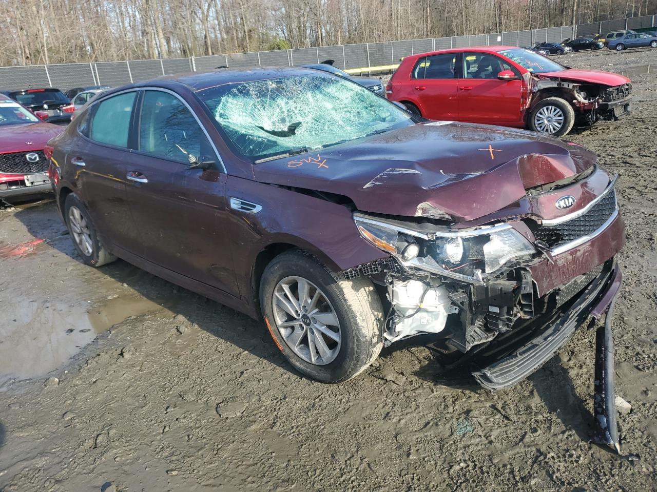 5XXGT4L39JG193154 2018 Kia Optima Lx