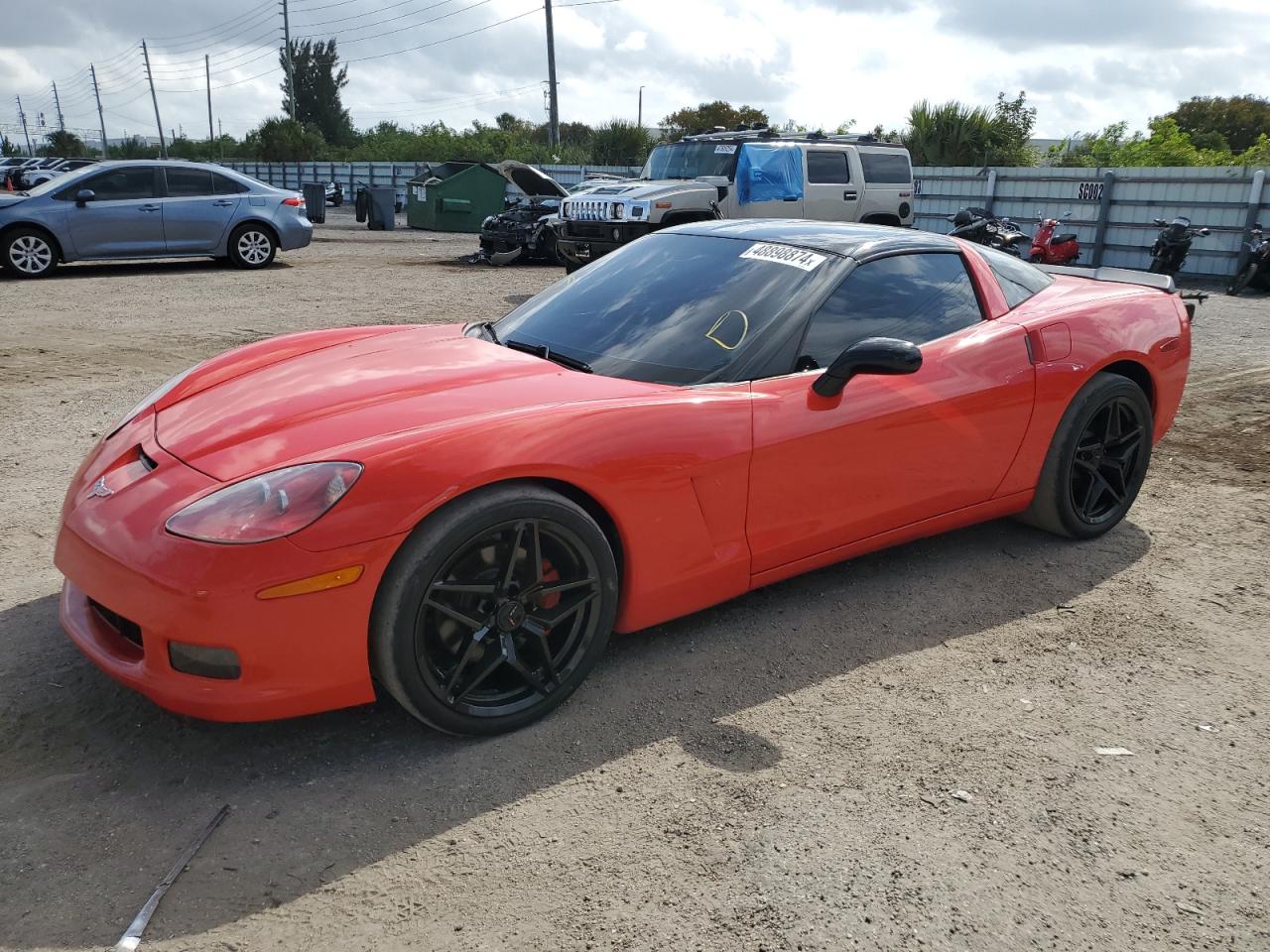 1G1YE2DW8C5101074 2012 Chevrolet Corvette