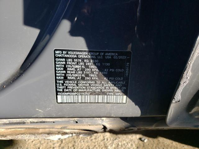 2023 VOLKSWAGEN ID.4 S 1V25MPE88PC015242