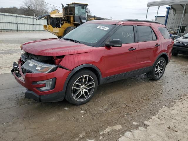 Lot #2487647778 2017 FORD EXPLORER S salvage car