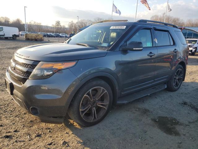 Lot #2392485774 2015 FORD EXPLORER S salvage car