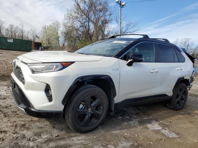 Lot #2445816370 2020 TOYOTA RAV4 XSE salvage car