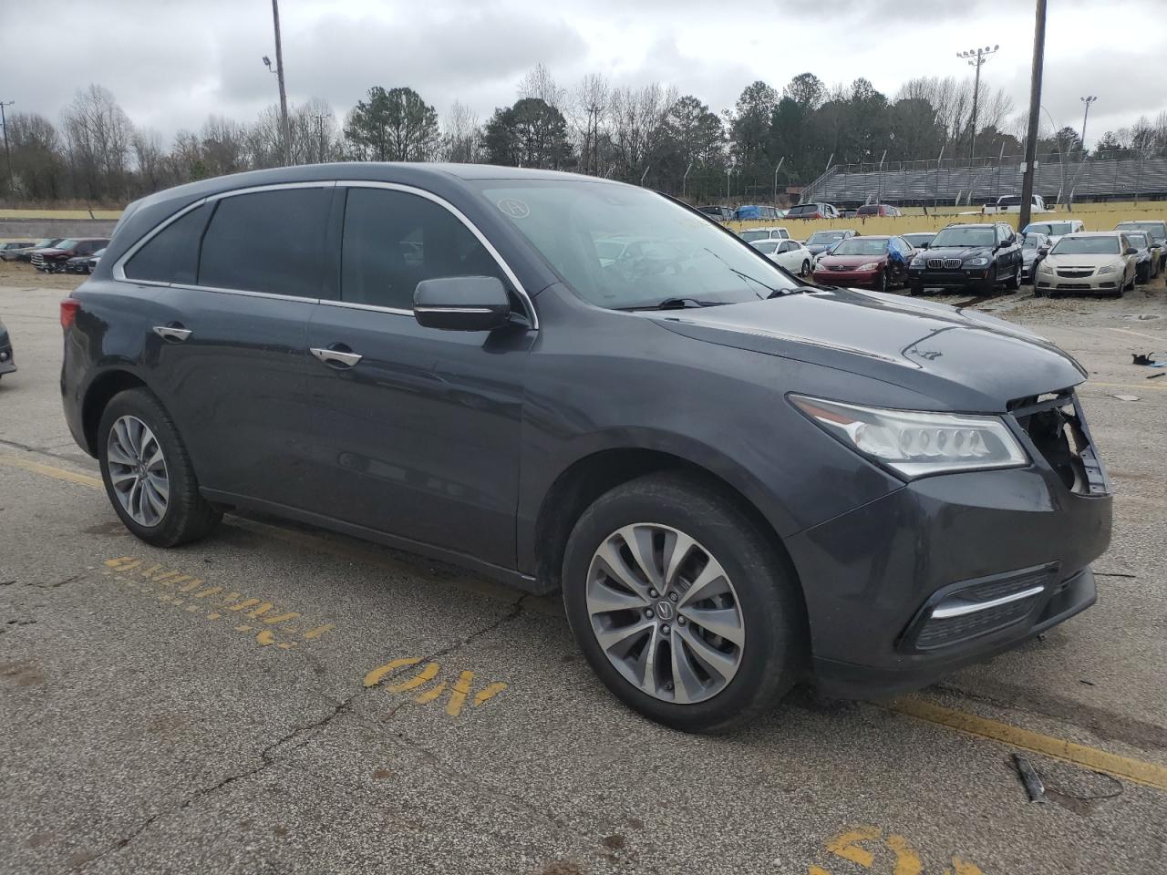 5FRYD3H42EB010360 2014 Acura Mdx Technology