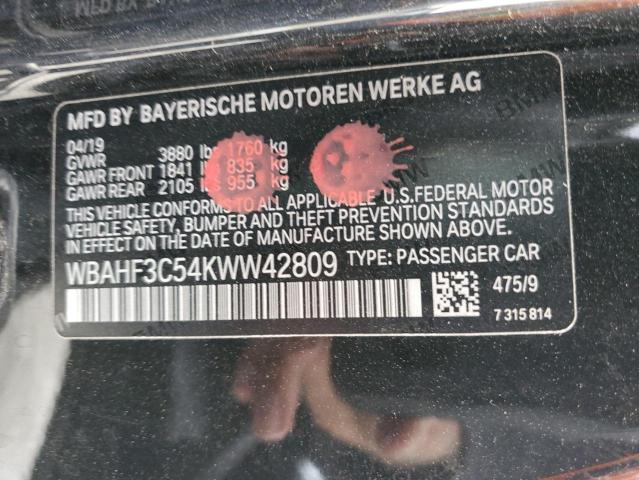 2019 BMW Z4 SDRIVE3 - WBAHF3C54KWW42809