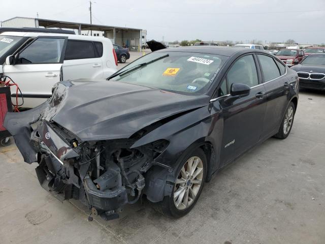 Lot #2440582022 2019 FORD FUSION SE salvage car