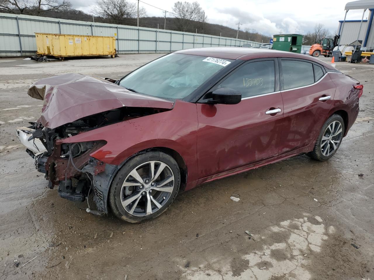 1N4AA6AP3GC400455 2016 Nissan Maxima 3.5S