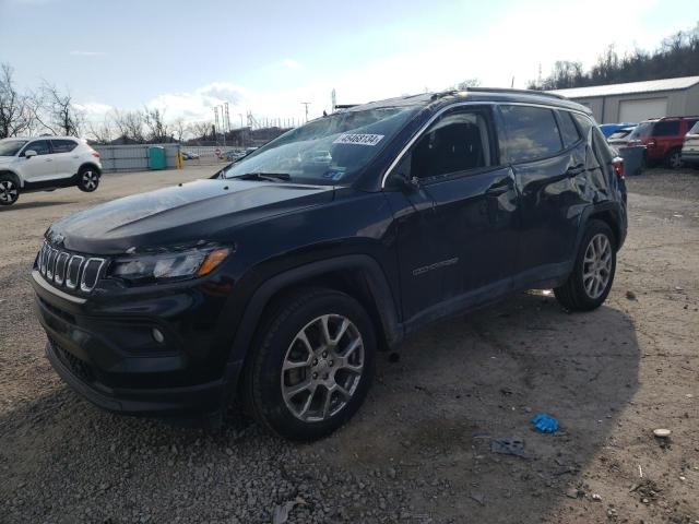 Lot #2473686157 2022 JEEP COMPASS LA salvage car