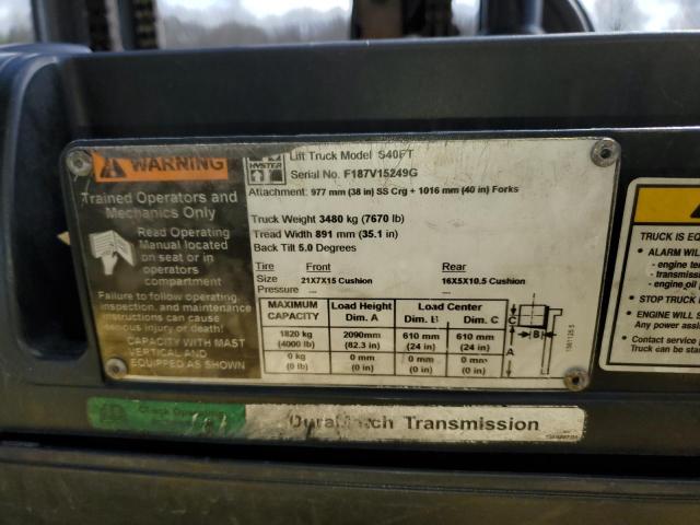 2009 HYSTER FORKLIFT #3242791971