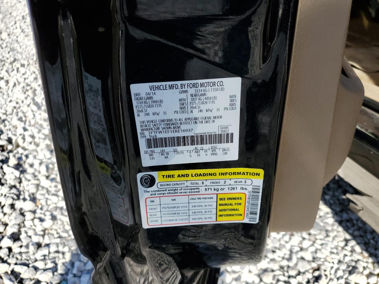 1FTFW1EF1EKE16937 2014 Ford F150 Supercrew 1FTFW1EF1EKE16937 2014 Ford F150 Supercrew