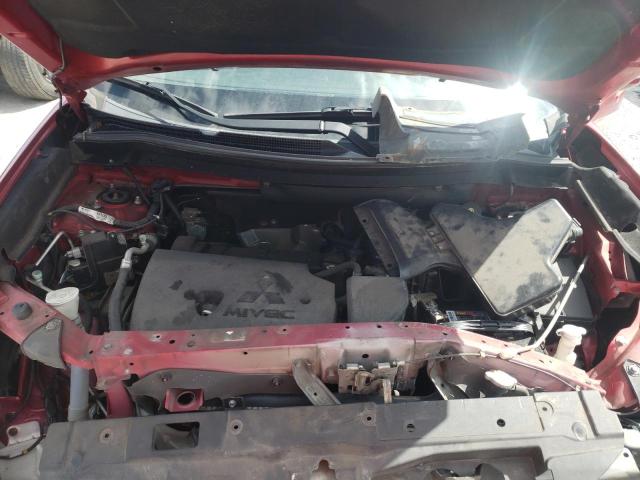 Lot #2469229637 2016 MITSUBISHI OUTLANDER salvage car