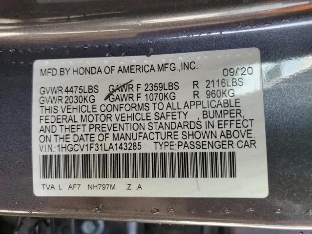 2020 Honda Accord - Image 13