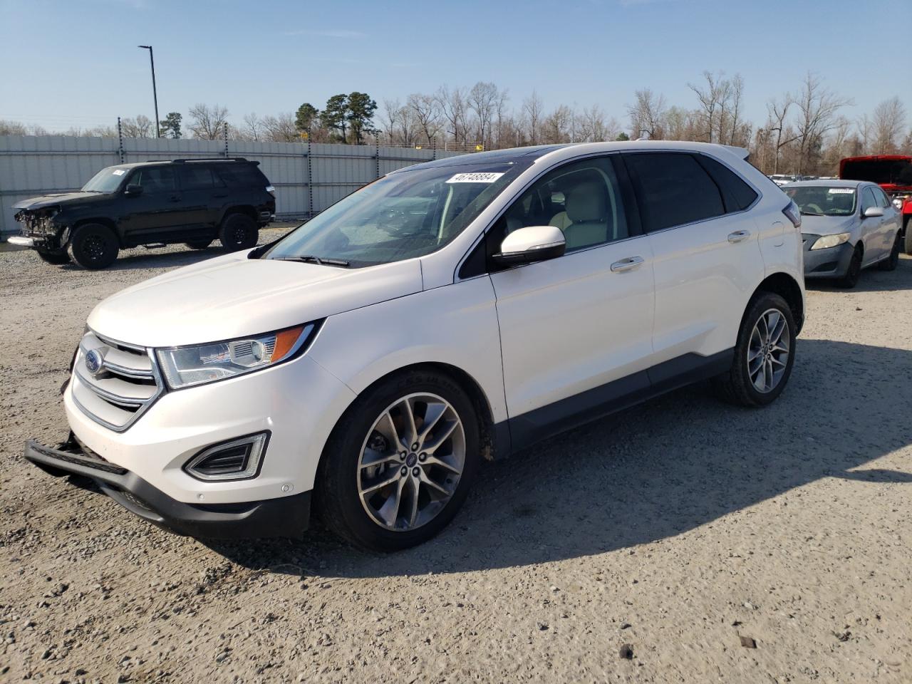 Lot #2462032421 2016 FORD EDGE TITAN