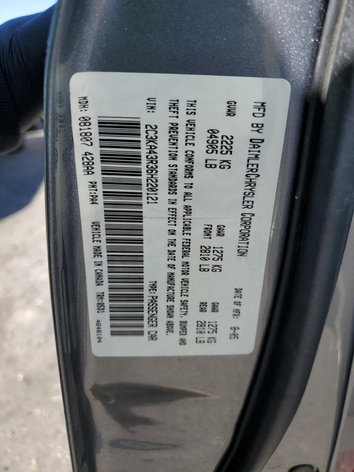 2C3KA43R36H220121 2006 Chrysler 300