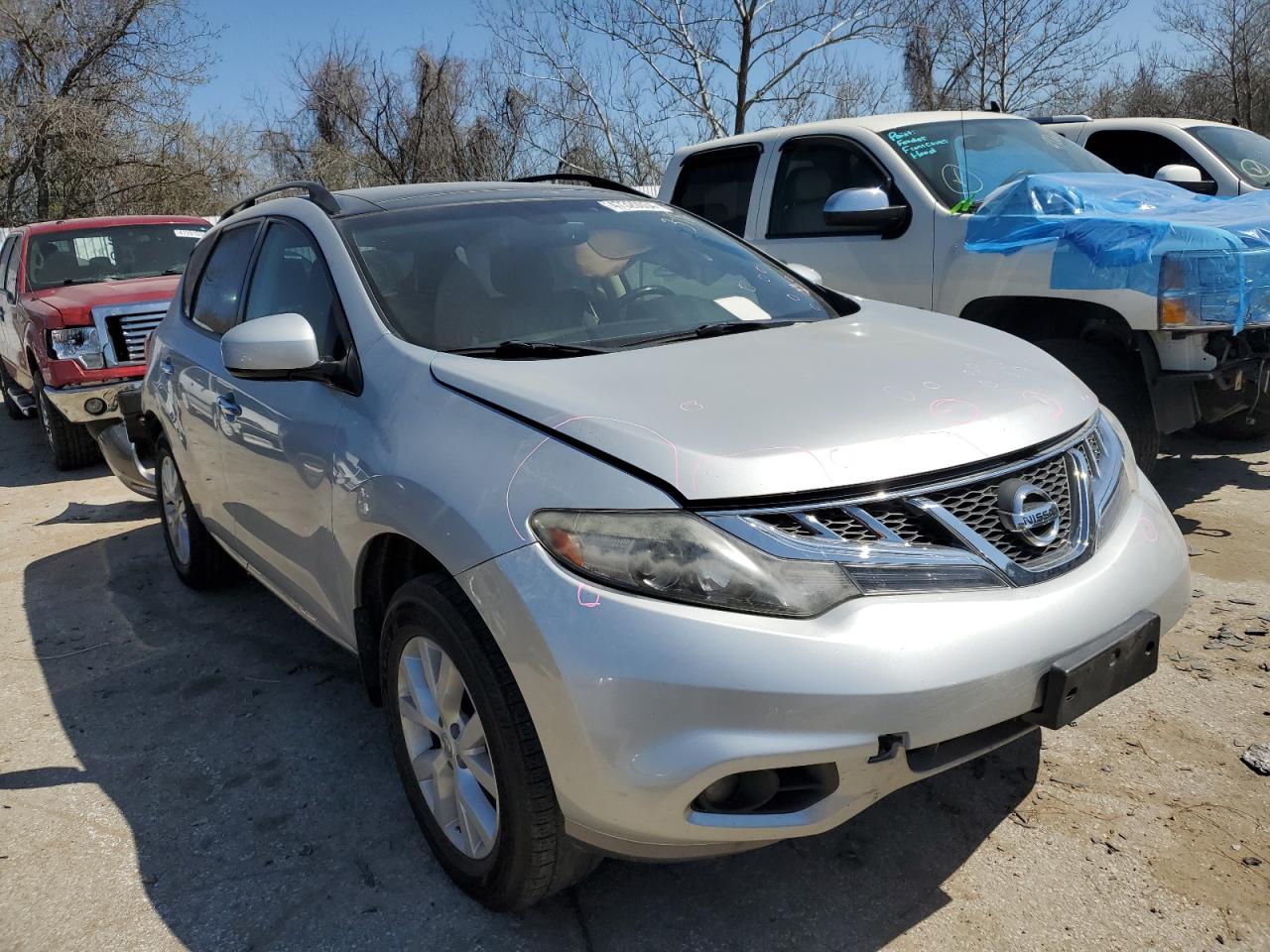 2014 Nissan Murano S vin: JN8AZ1MWXEW523971