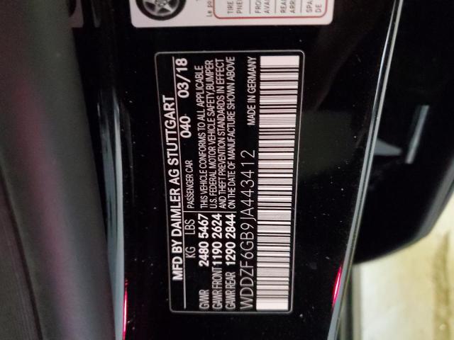 2018 MERCEDES-BENZ E 400 4MAT - WDDZF6GB9JA443412