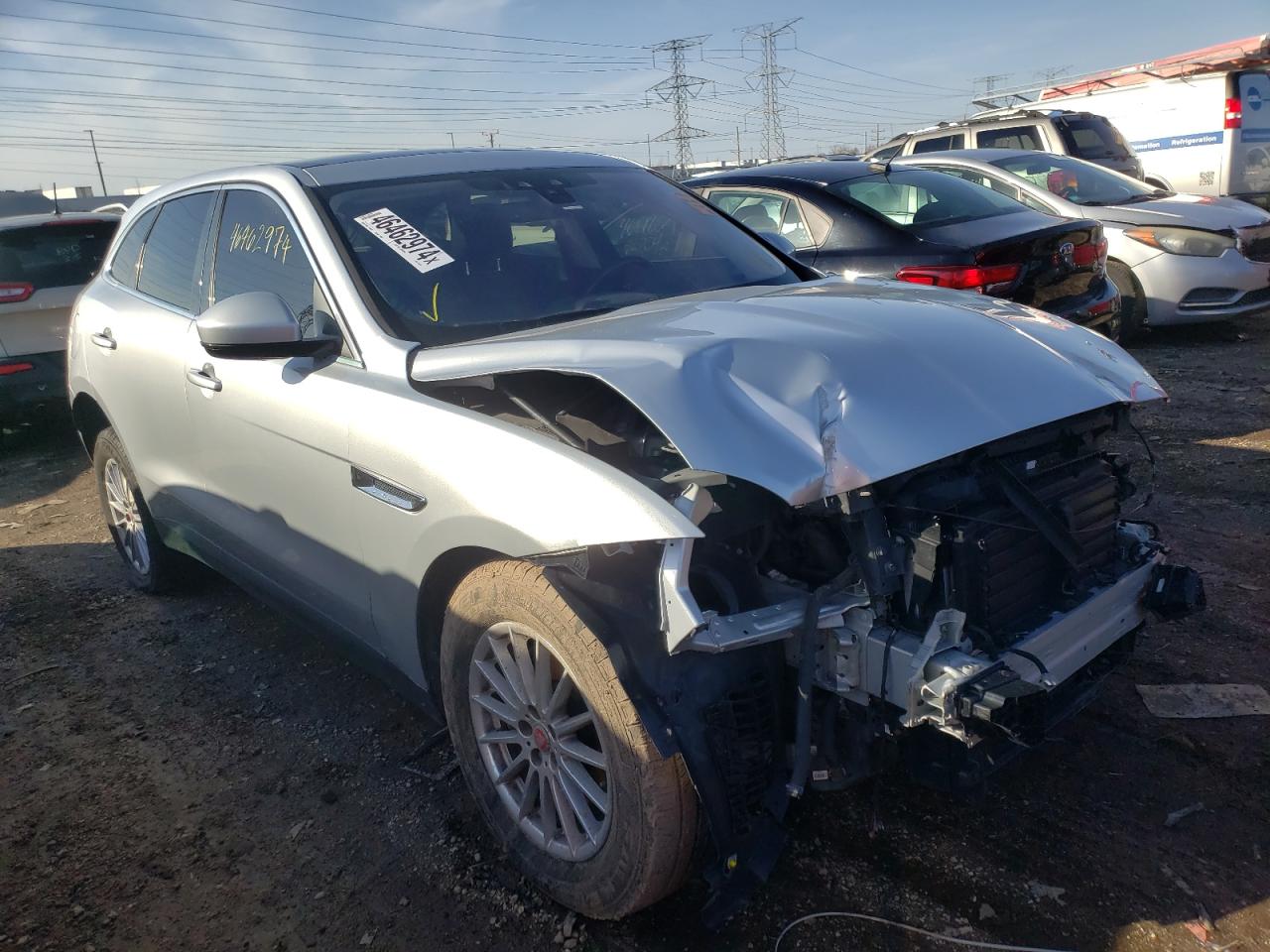 2019 Jaguar F-Pace vin: SADCS2FX8KA391844