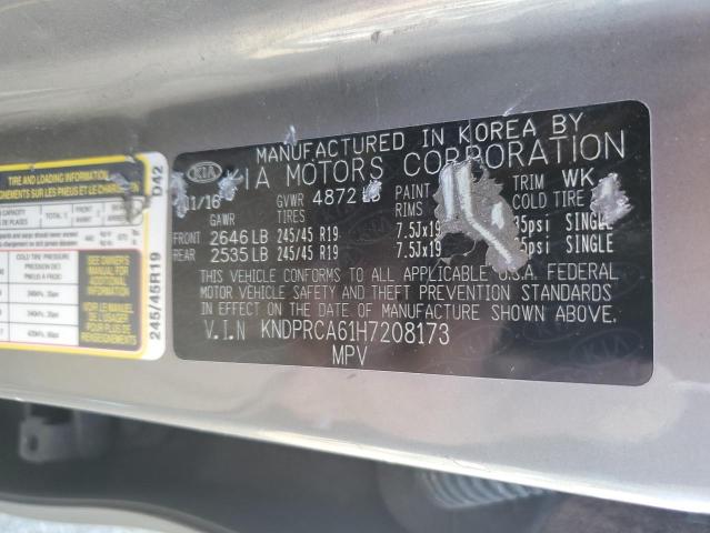 2017 KIA SPORTAGE S - KNDPRCA61H7208173