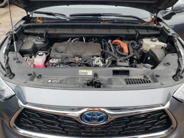 VIN 5TDEBRCH9MS055474 2021 Toyota Highlander, Hybri... no.12