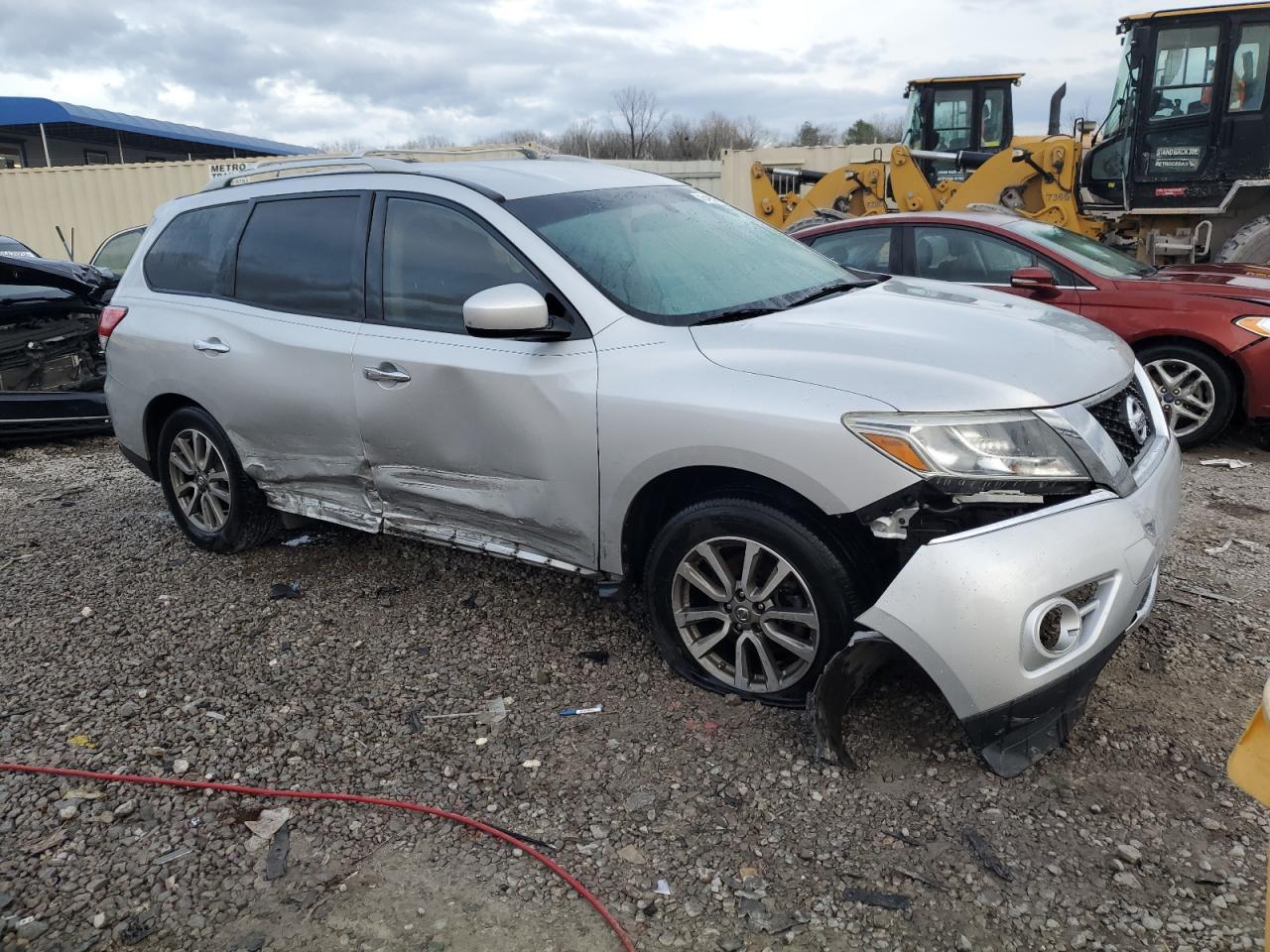 2014 Nissan Pathfinder S vin: 5N1AR2MN5EC668485