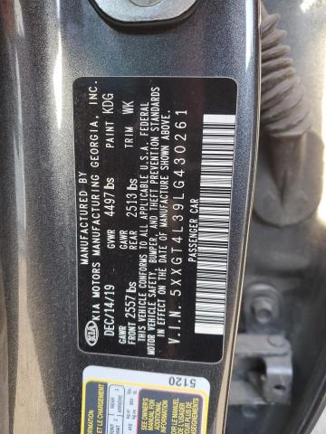 5XXGT4L39LG430261 2020 Kia Optima Lx