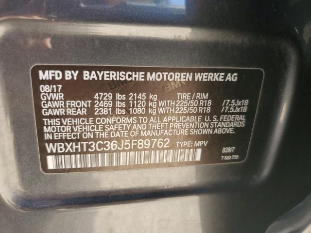  BMW X1 2018 Серый