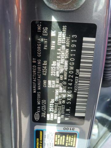 2021 KIA K5 LXS - 5XXG14J20MG011913