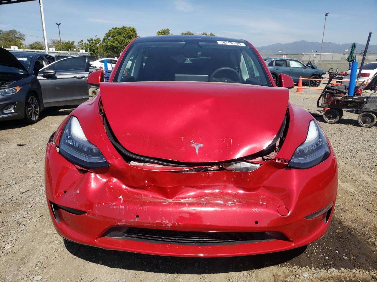 5YJYGDEE9MF087270 2021 Tesla Model Y