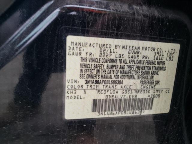 2011 Nissan Sentra 2.0 VIN: 3N1AB6AP0BL686384 Lot: 48476564