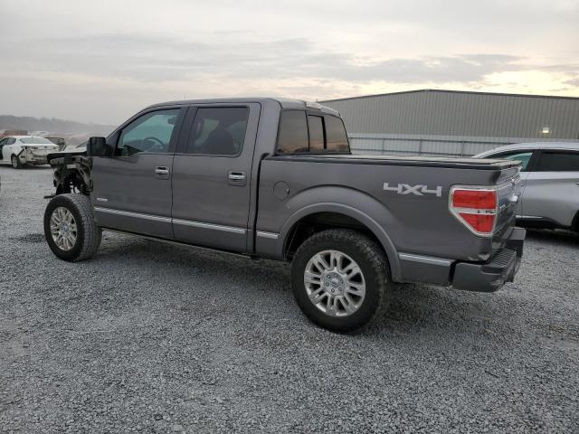 FORD F150 PLATI 2014 gray  gas 1FTFW1ET0EFB37431 photo #3