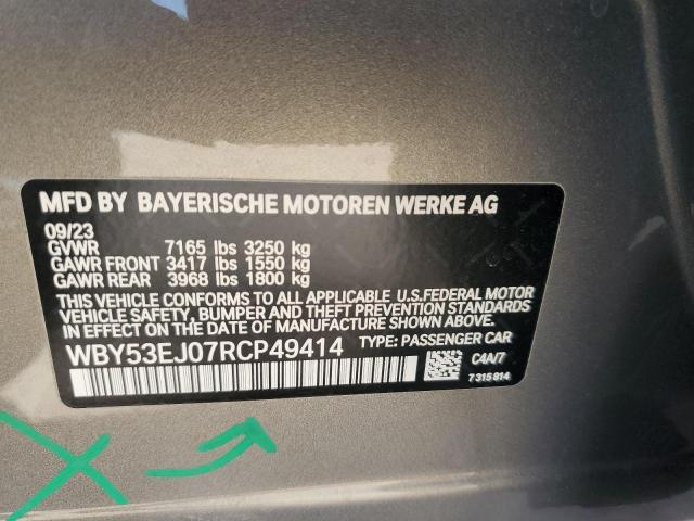 2024 BMW I7 XDRIVE6 - WBY53EJ07RCP49414