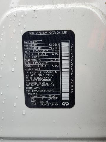 2022 INFINITI QX55 ESSEN 3PCAJ5K38NF102032