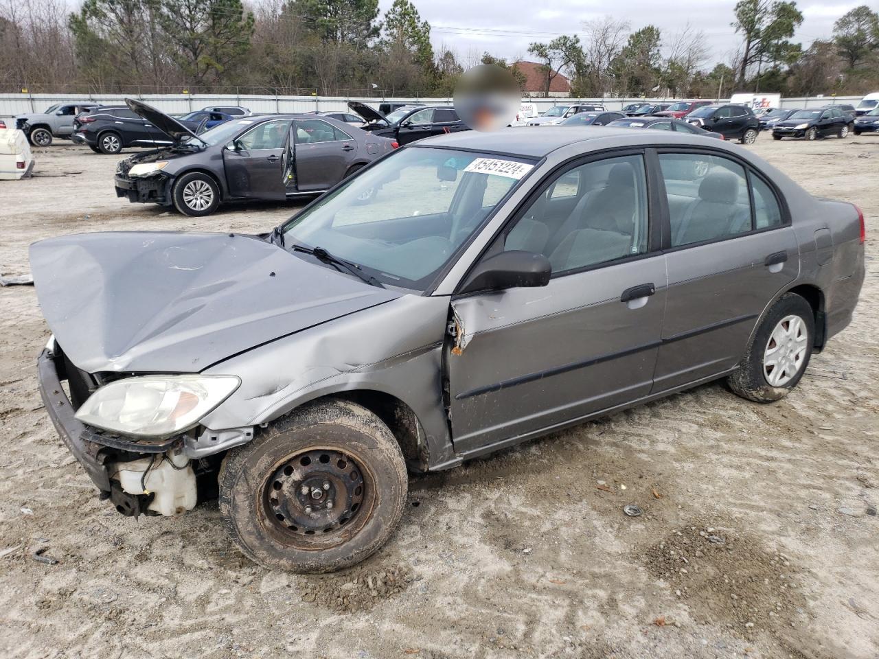 2HGES16335H552877 2005 Honda Civic Dx Vp