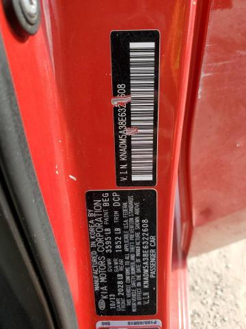 KNADM5A38E6322608 2014 Kia Rio Lx