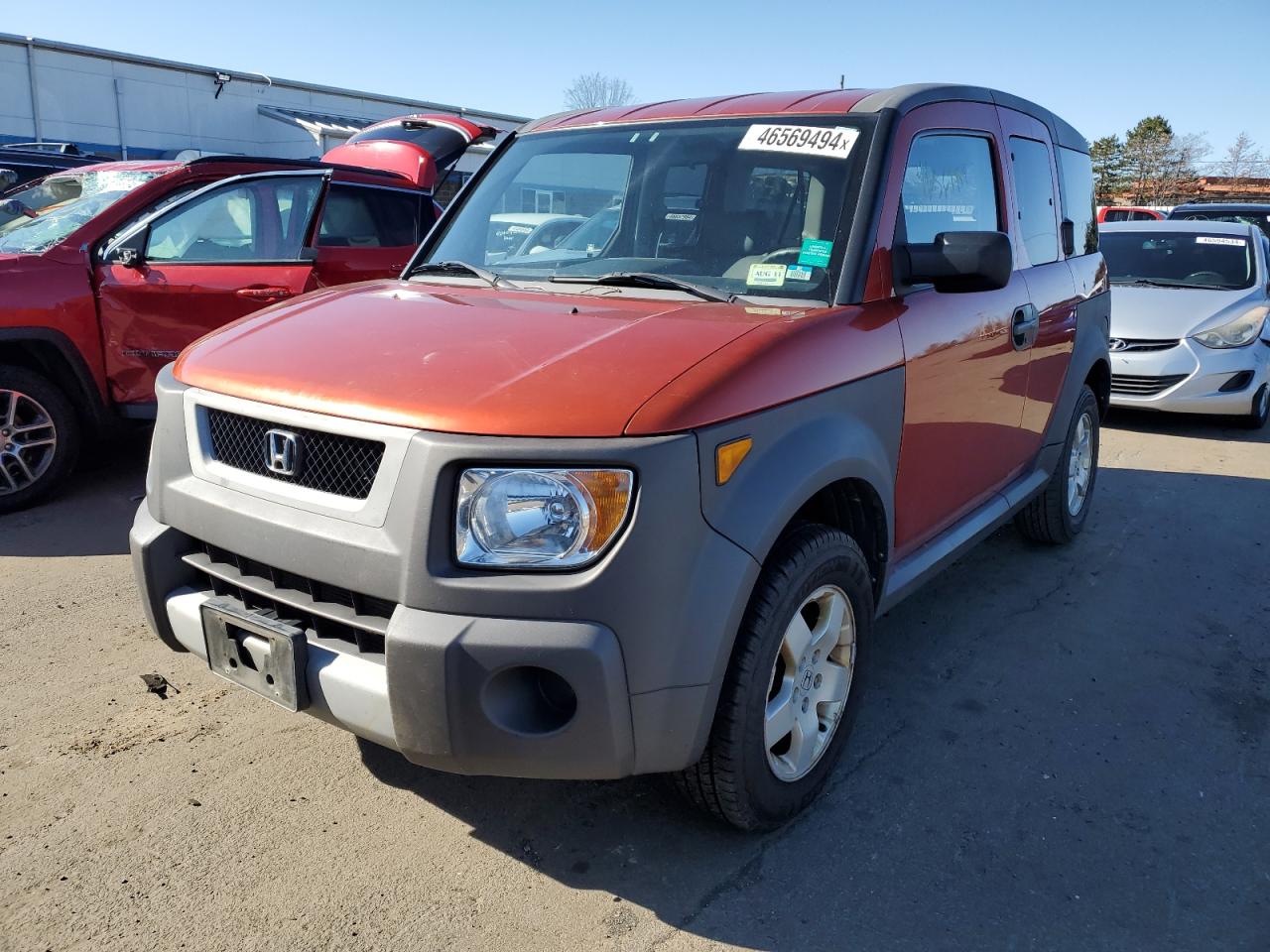 5J6YH27695L021494 2005 Honda Element Ex