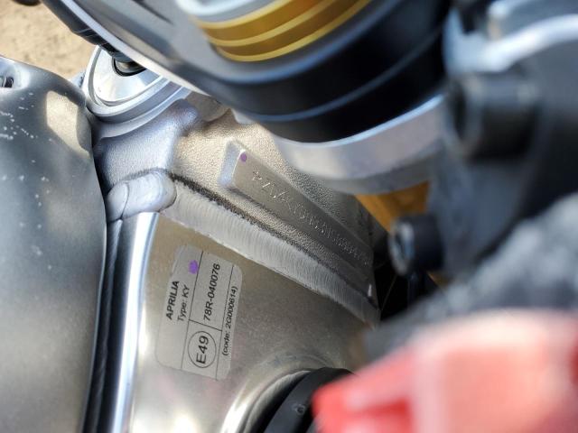 2022 APRILIA RSV4 1100 ZD4KYUA03NS000470