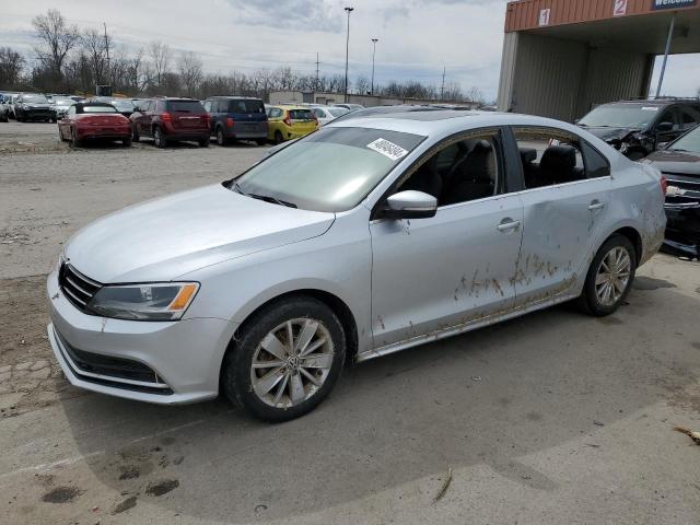 Lot #2454874366 2015 VOLKSWAGEN JETTA TDI salvage car