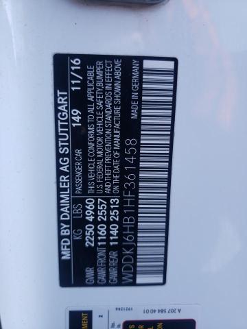 2017 MERCEDES-BENZ E 400 4MAT - WDDKJ6HB1HF361458