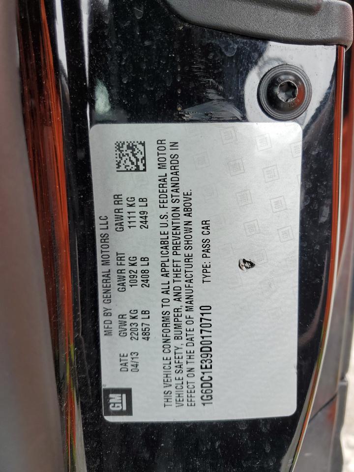 1G6DC1E39D0170710 2013 Cadillac Cts